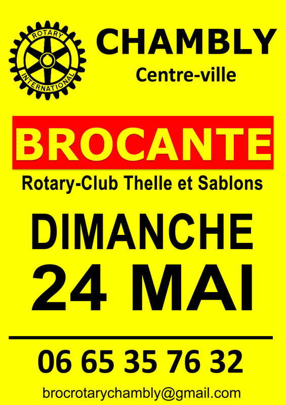 Brocante Centre Ville Chambly - Dimanche 24 Mai 2026