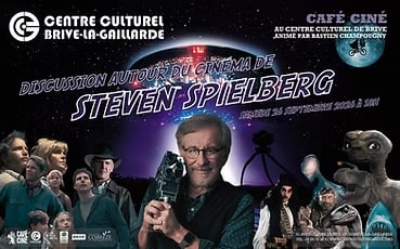Café-ciné: Discussion autour du cinéma de Steven Spielberg (Centre culturel)