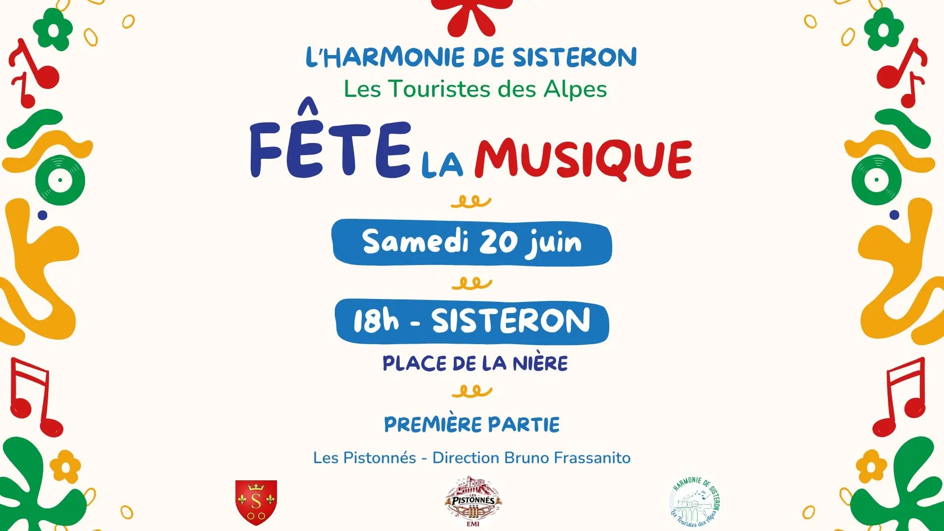 Fête de la Musique avec l'Harmonie de Sisteron