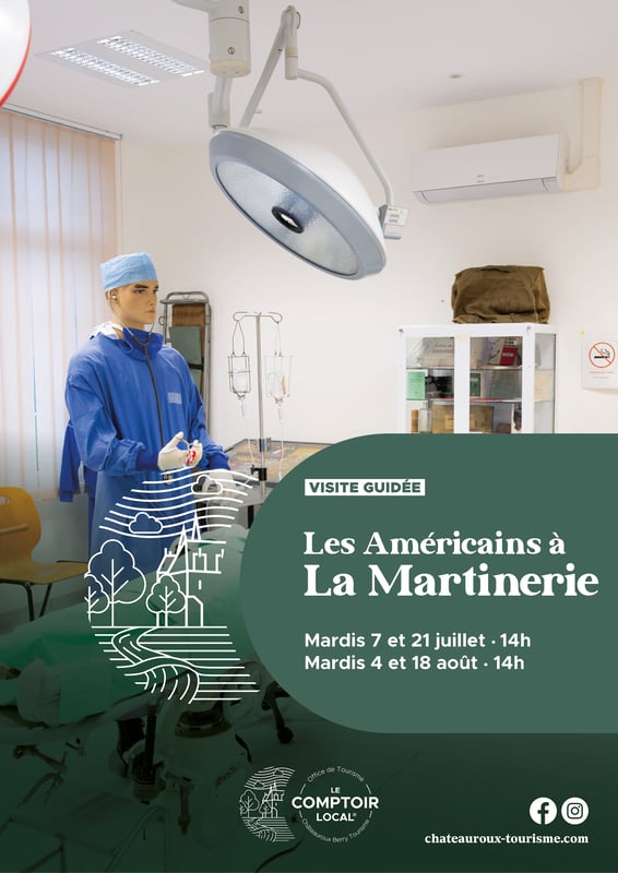 Les américains à La Martinerie
