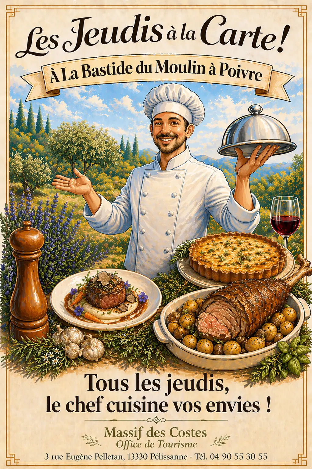 Les jeudis à la carte du Moulin à Poivre