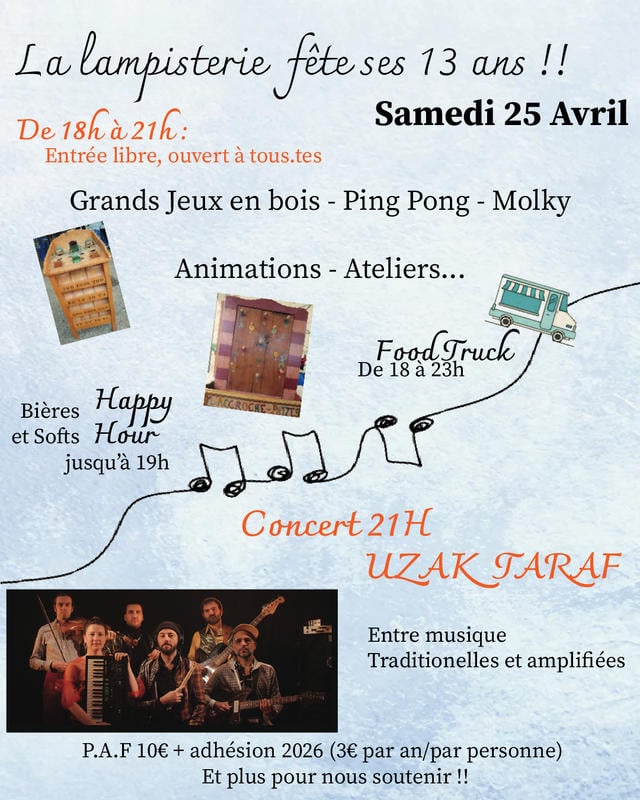 Anniversaire lampisterie - Concert Uzak Taraf