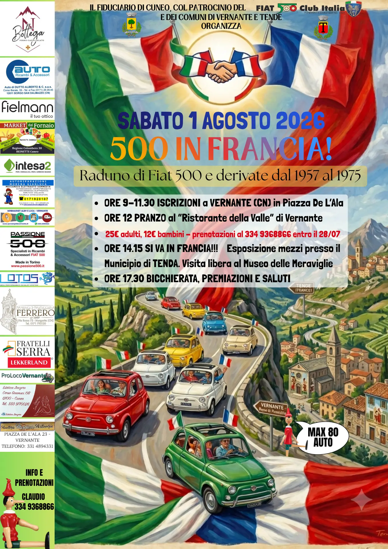Rassemblement de fiat 500