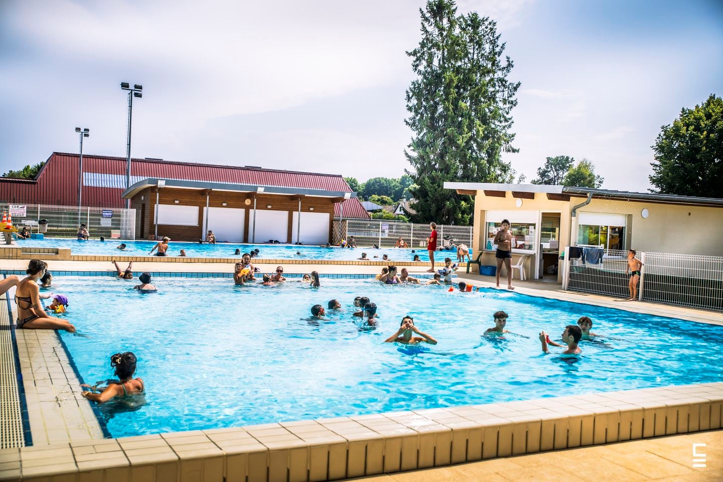 Piscines en fête, nocturne