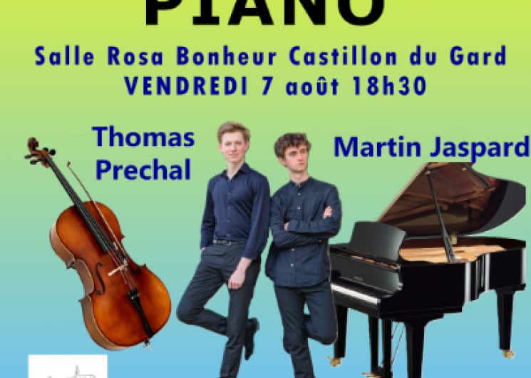 Concert instrumental- violoncelle et piano