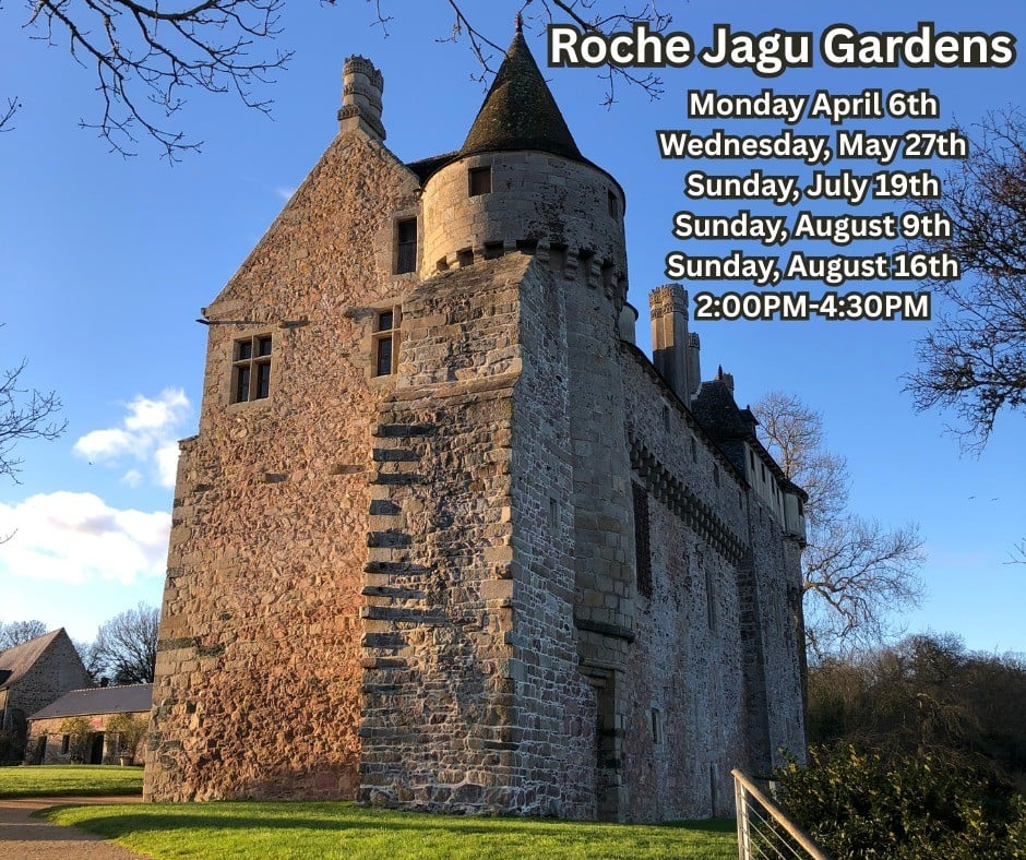 Walk and Tea with Christine : The Roche Jagu Gardens