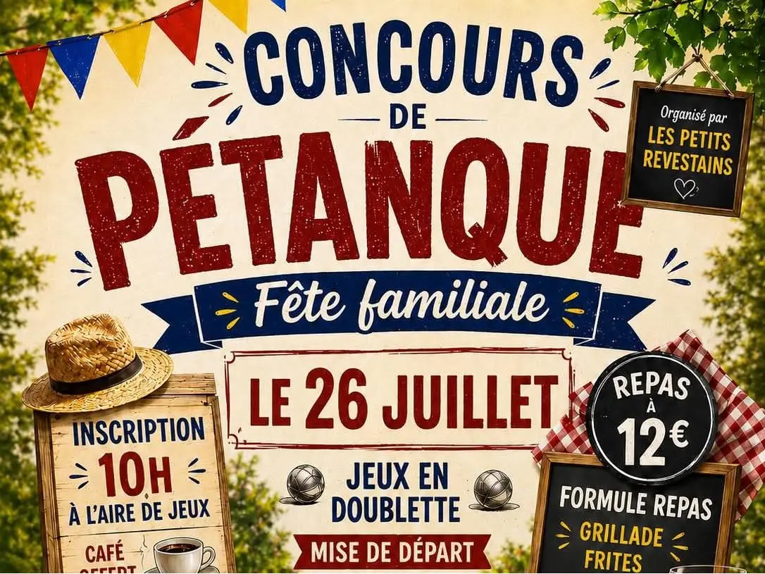 Concours de pétanque