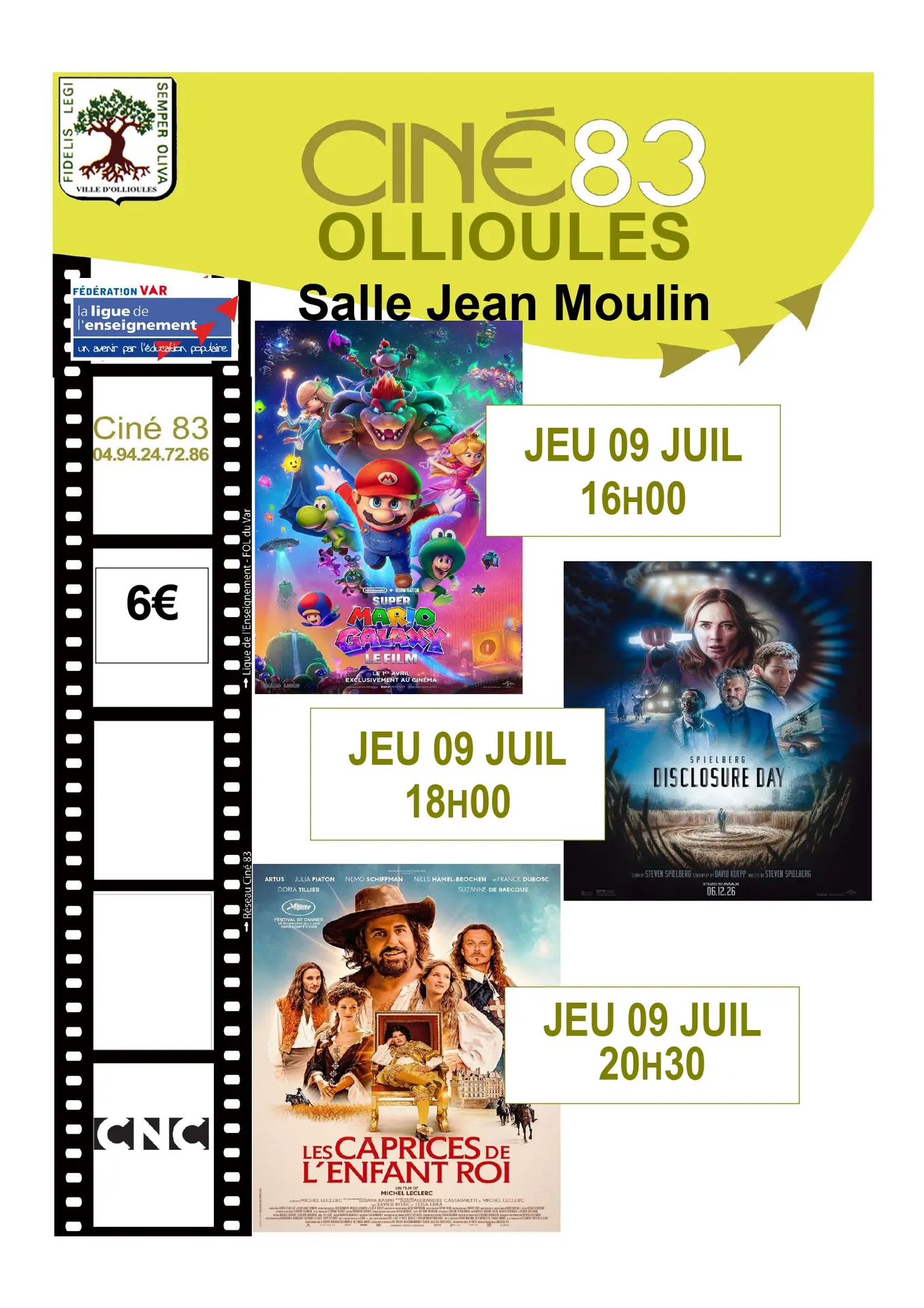 Ciné 83 : projection du film "Disclosure Day"
