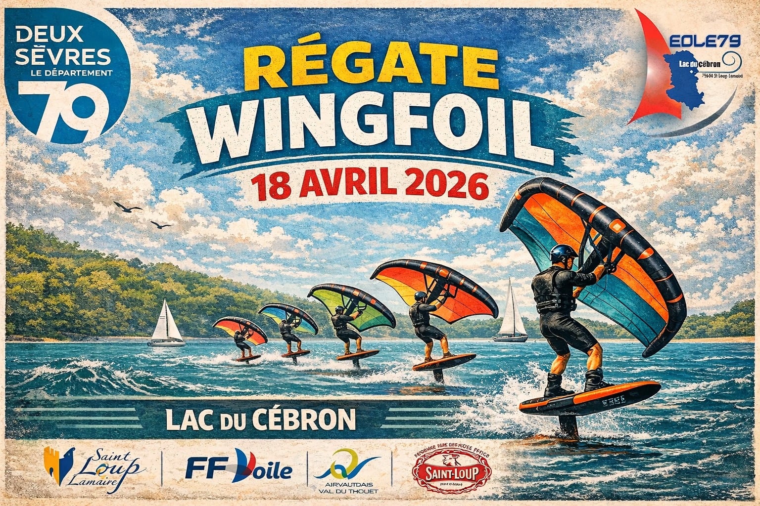 Regate au Lac du Cébron