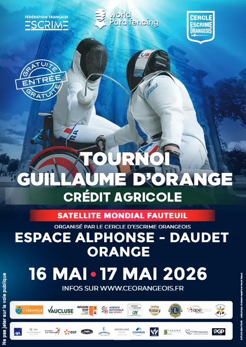 Tournoi international Guillaume d'Orange - Crédit Agricole