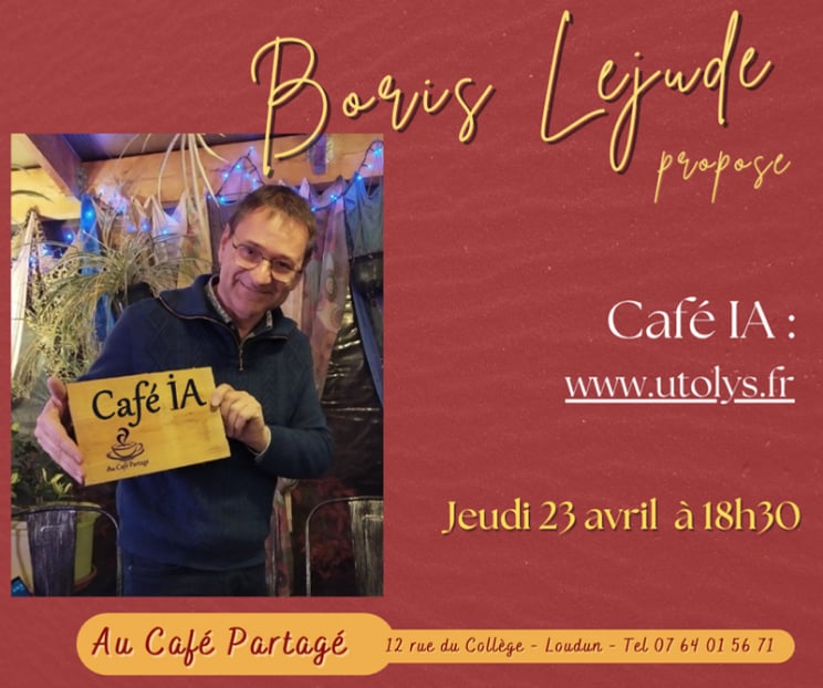 Café IA par Boris Lejude