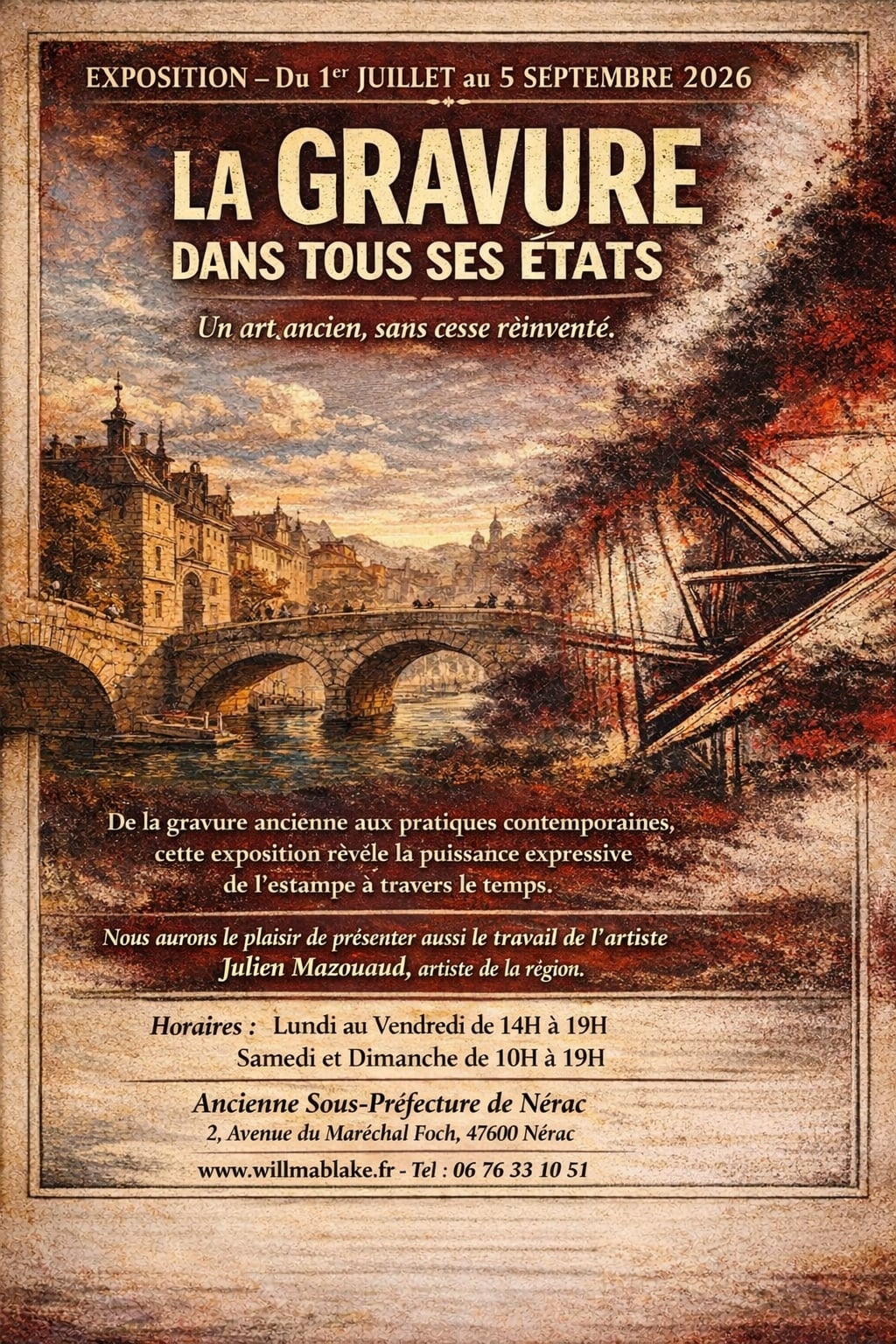 Exposition : La Gravure dans tous ses états.
