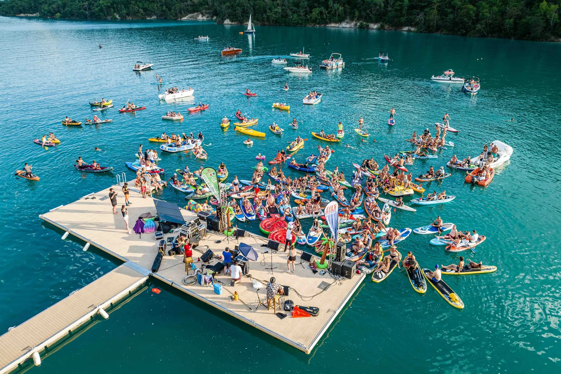 Panorama Tour - Concert sur l'eau