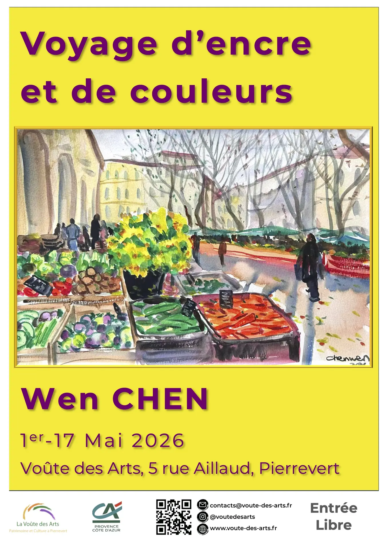 Voyage d'encre et de couleurs