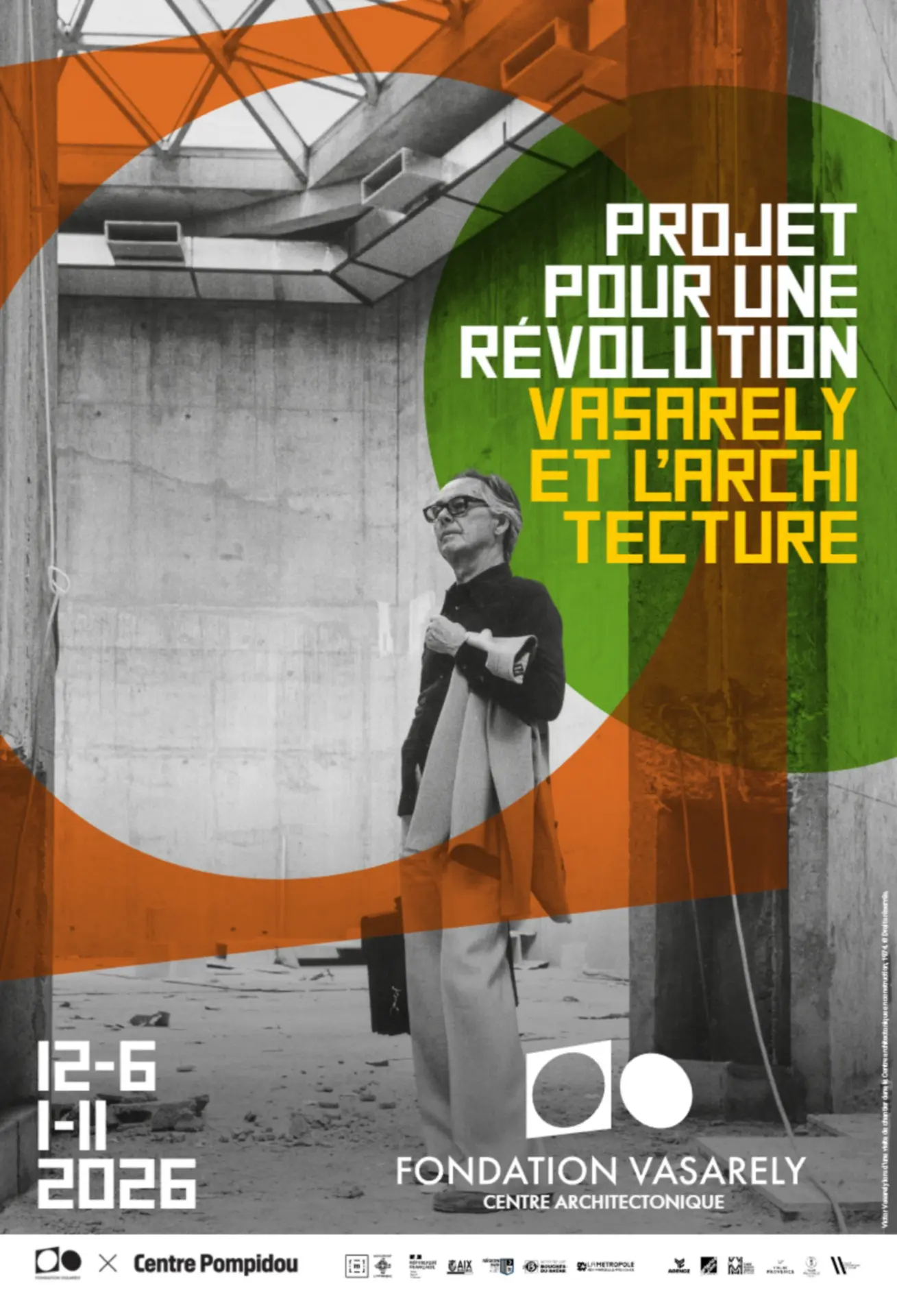 Exposition : Projet pour une révolution, Vasarely et l'architecture