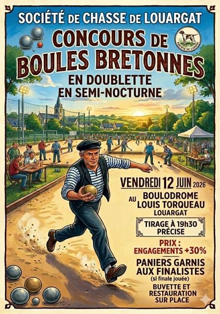 Concours de boules bretonne