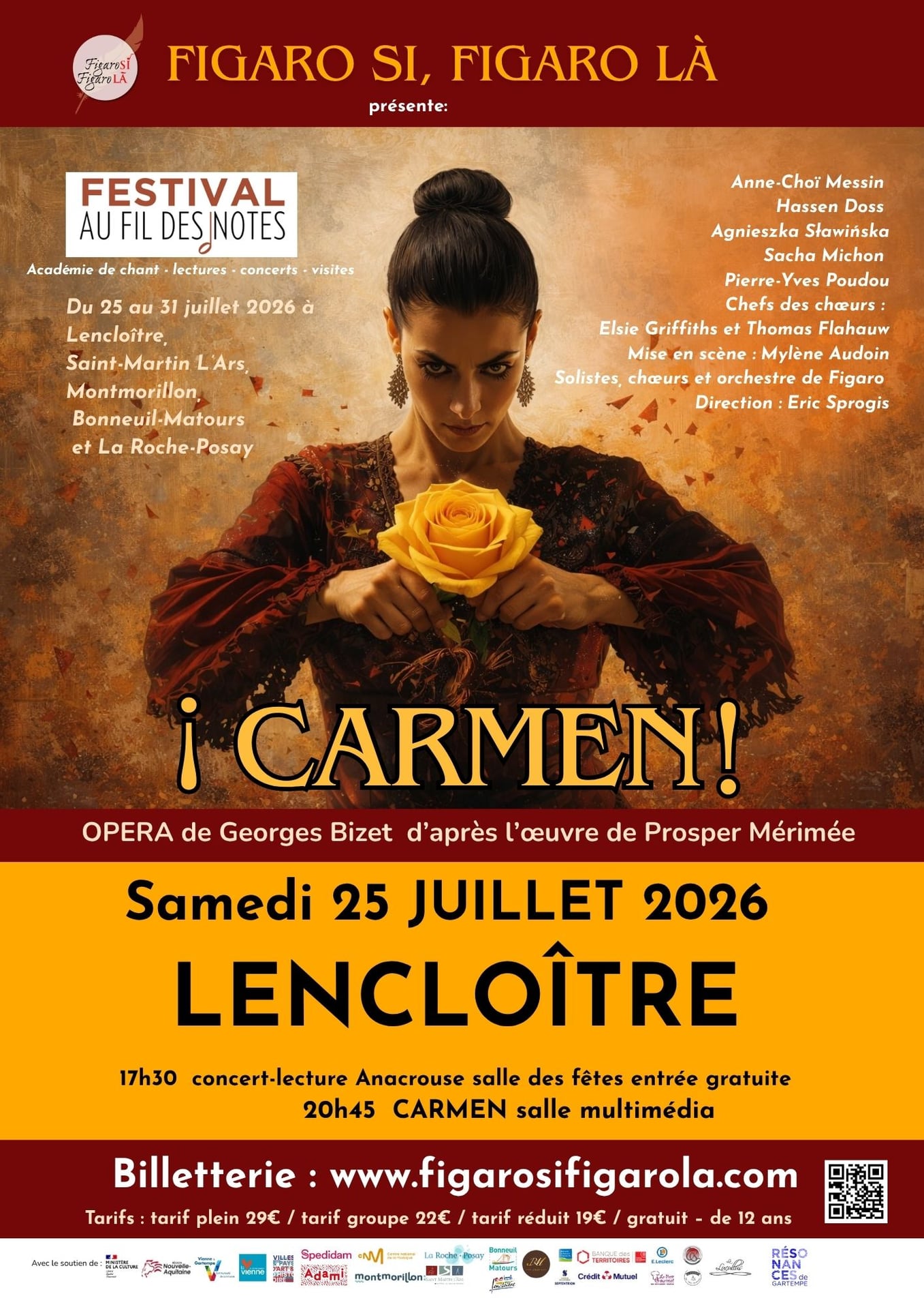 Carmen ! : opéra de G.Bizet par la Cie Figaro Si Figaro Là