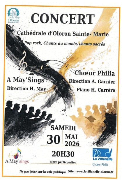 Concert A May'Sings-Choeur Philia