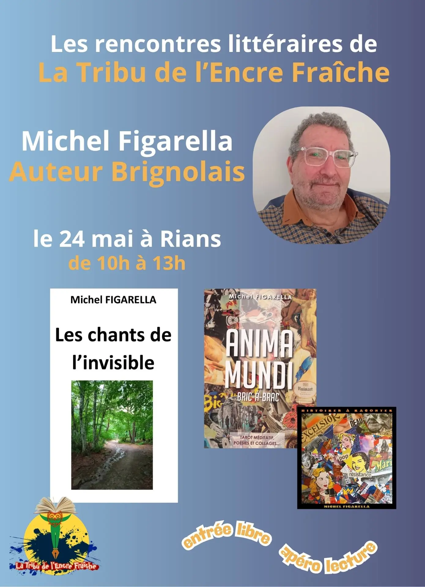 Rencontre littéraire : Michel Figarella