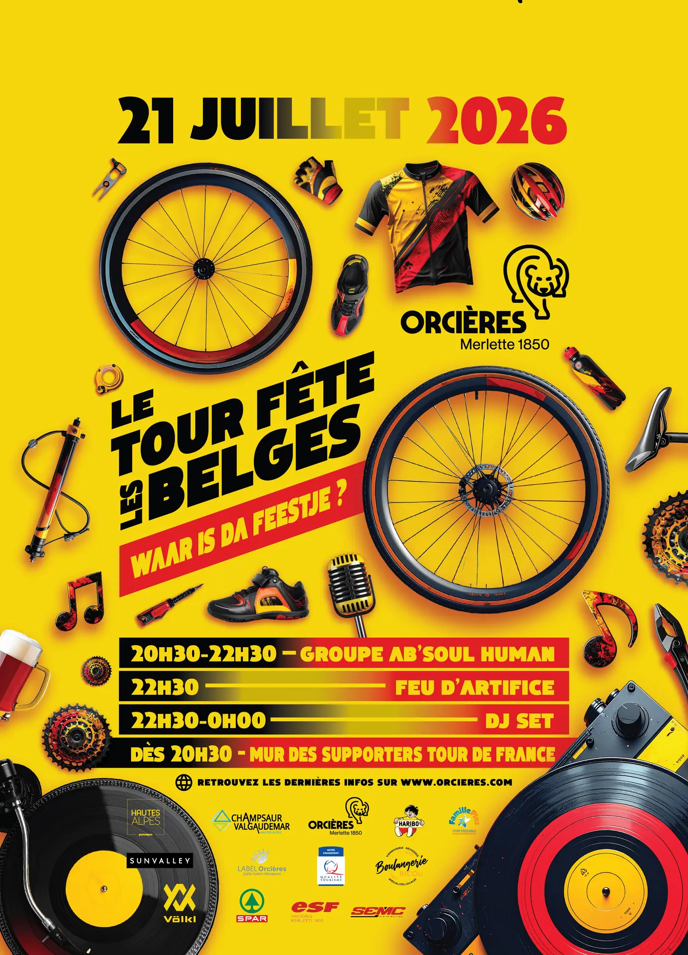 Le Tour fête les Belges !