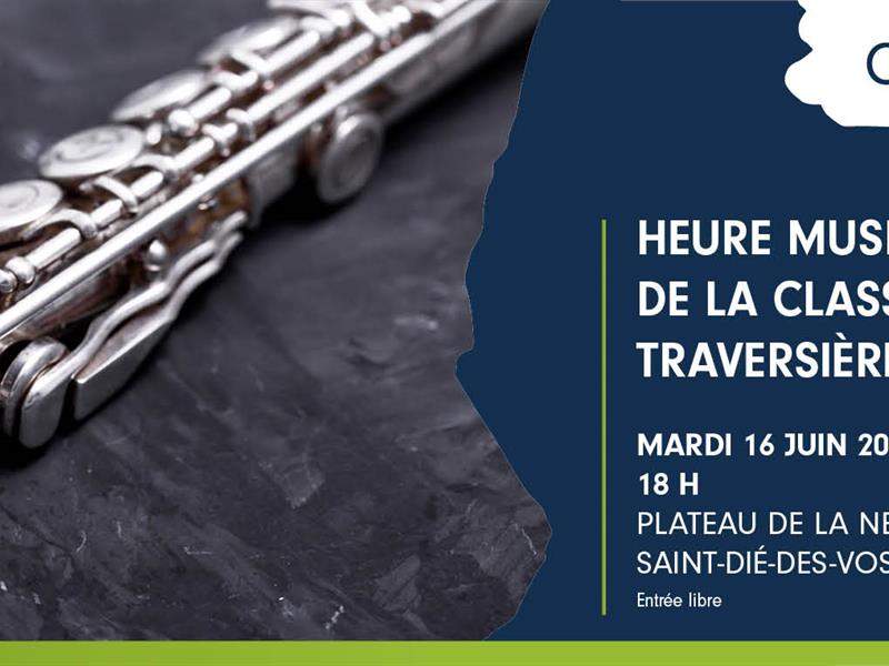 Heure Musicale de la classe de flûte traversière et de flûte à bec d'Isabelle Zipfel
