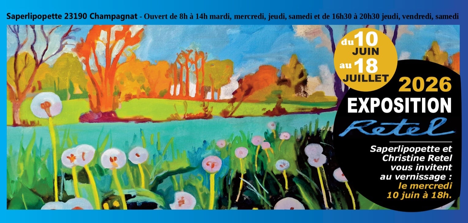 Exposition de peintures RETEL