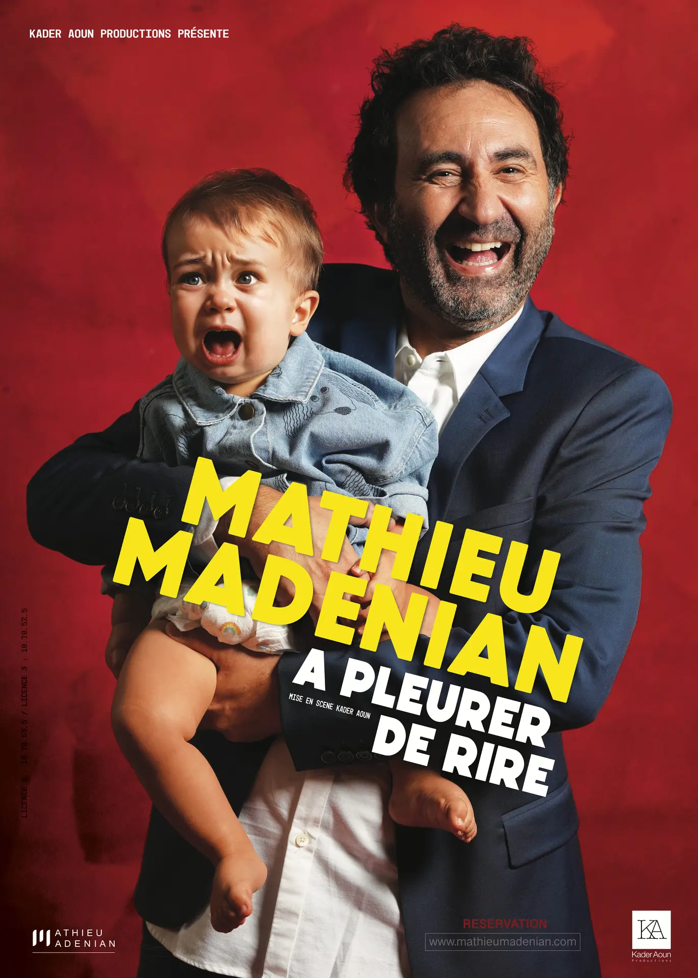 Mandelieu Comedy Festival : MATHIEU MADENIAN - A PLEURER DE RIRE !