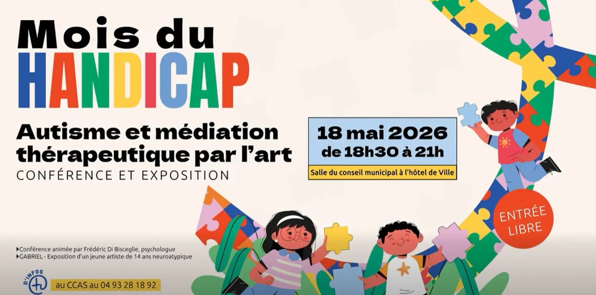 Mois du handicap à Roquebrune-Cap-Martin