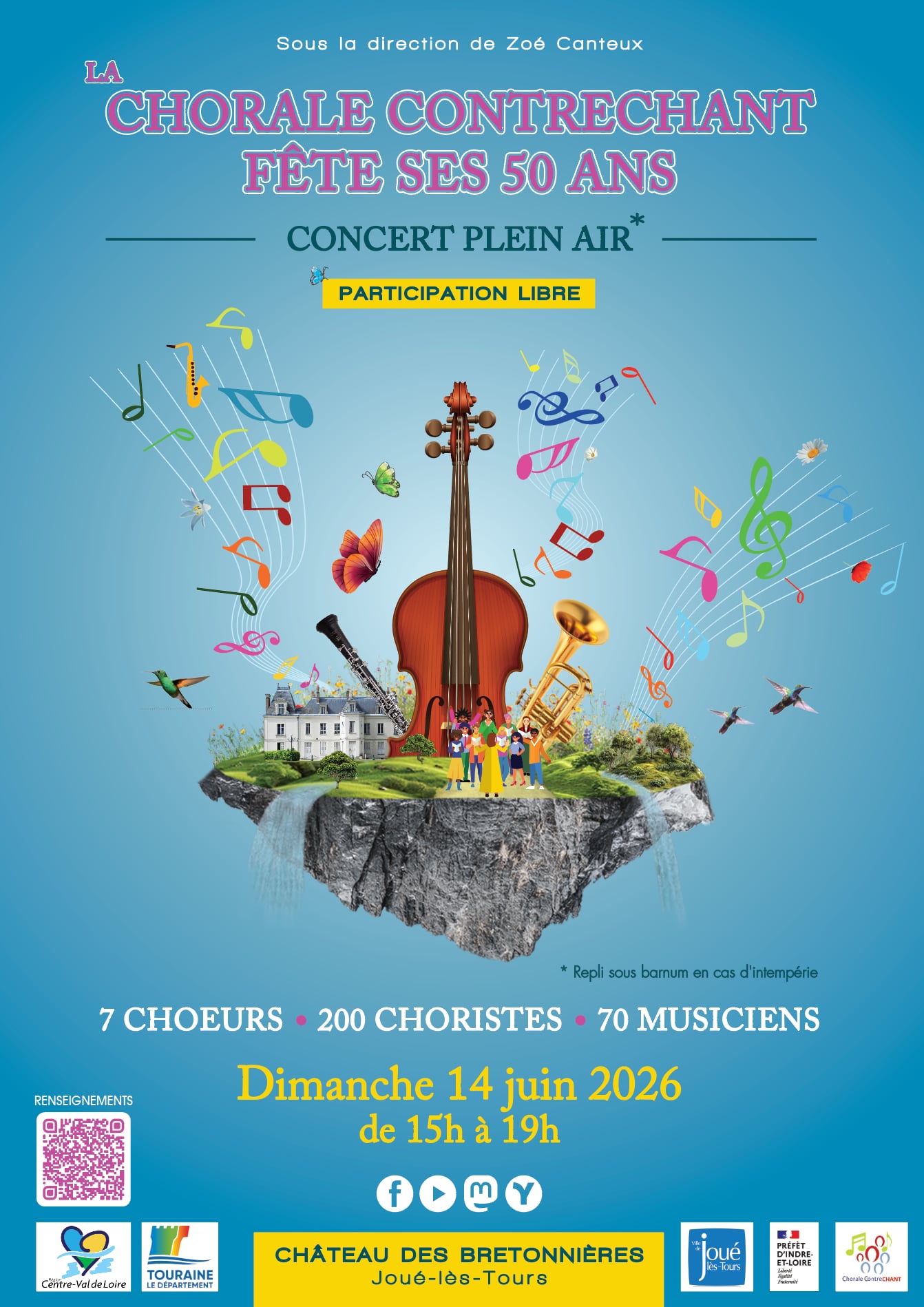 La Chorale Contrechant fête ses 50 ans