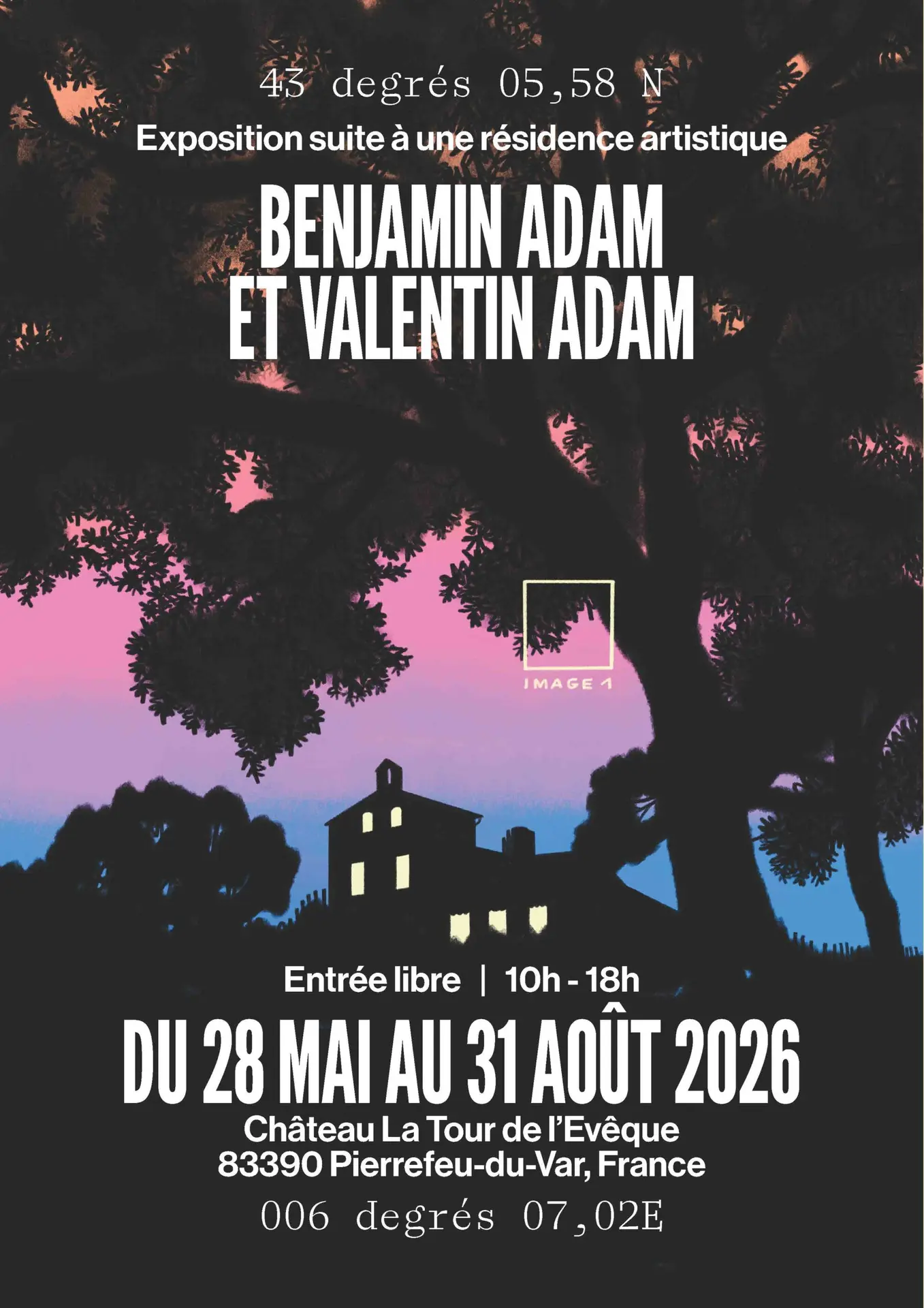 Exposition suite à une résidence d'artiste