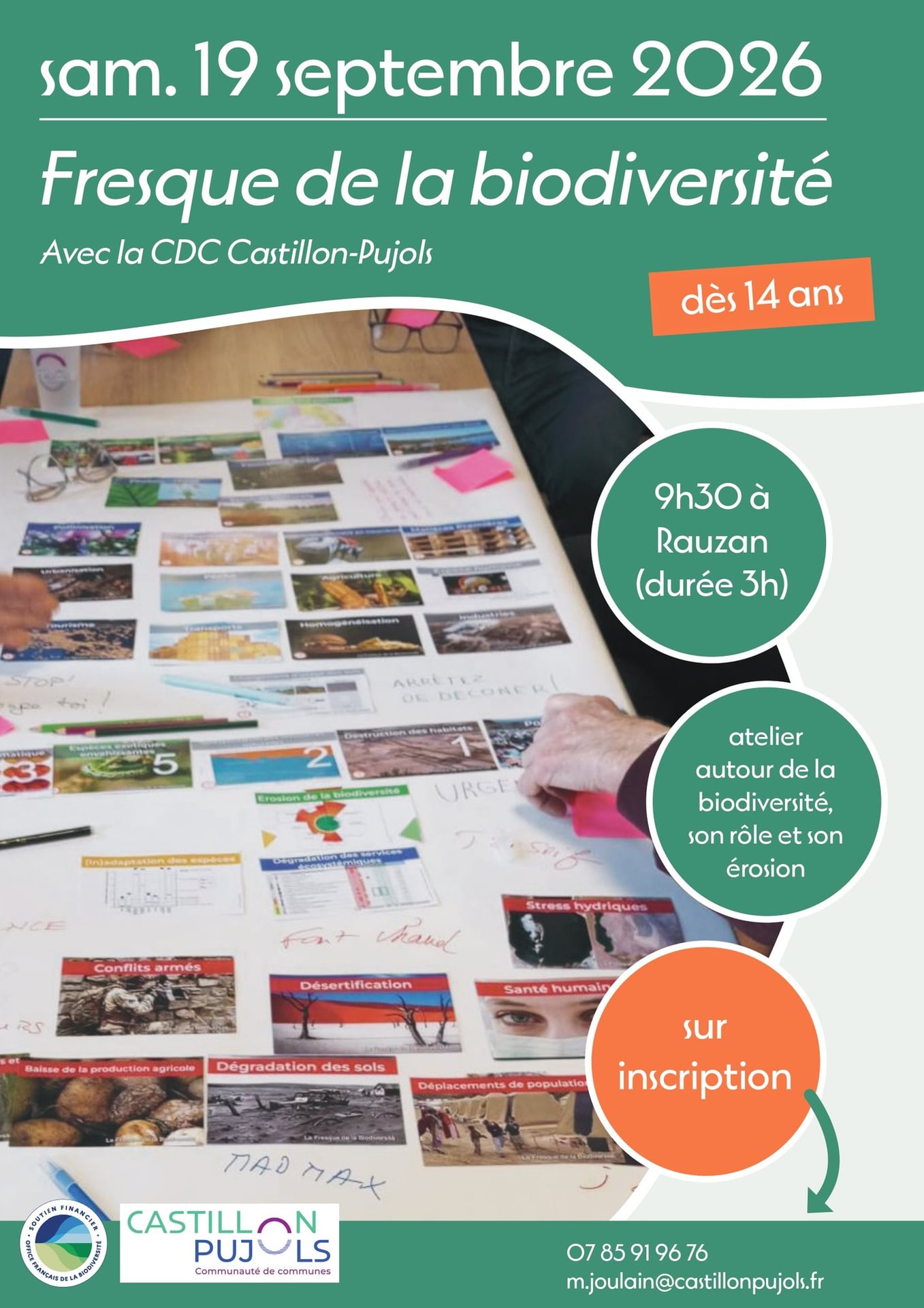 Fresque de la biodiversité