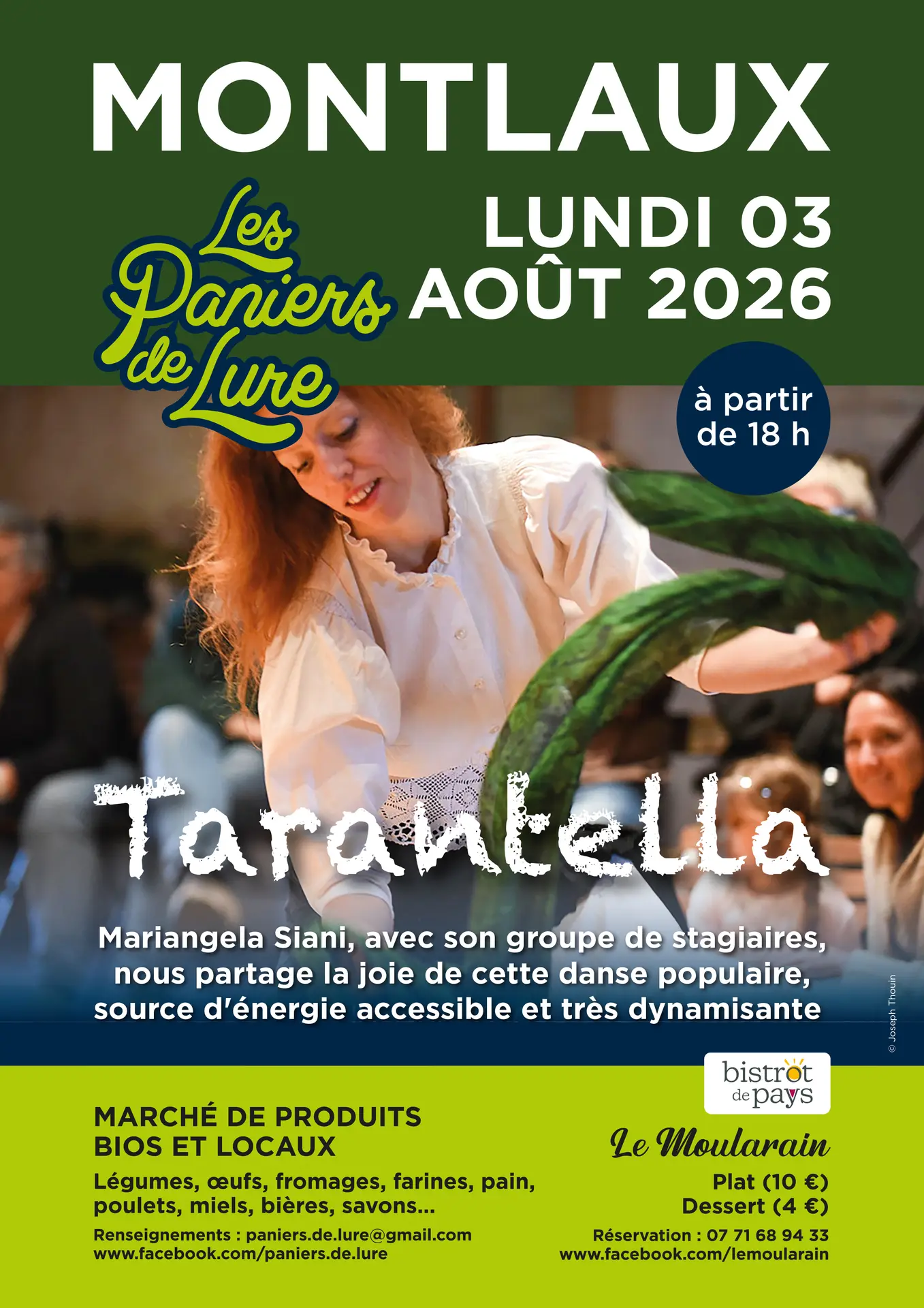 Marché et danses tarentelles