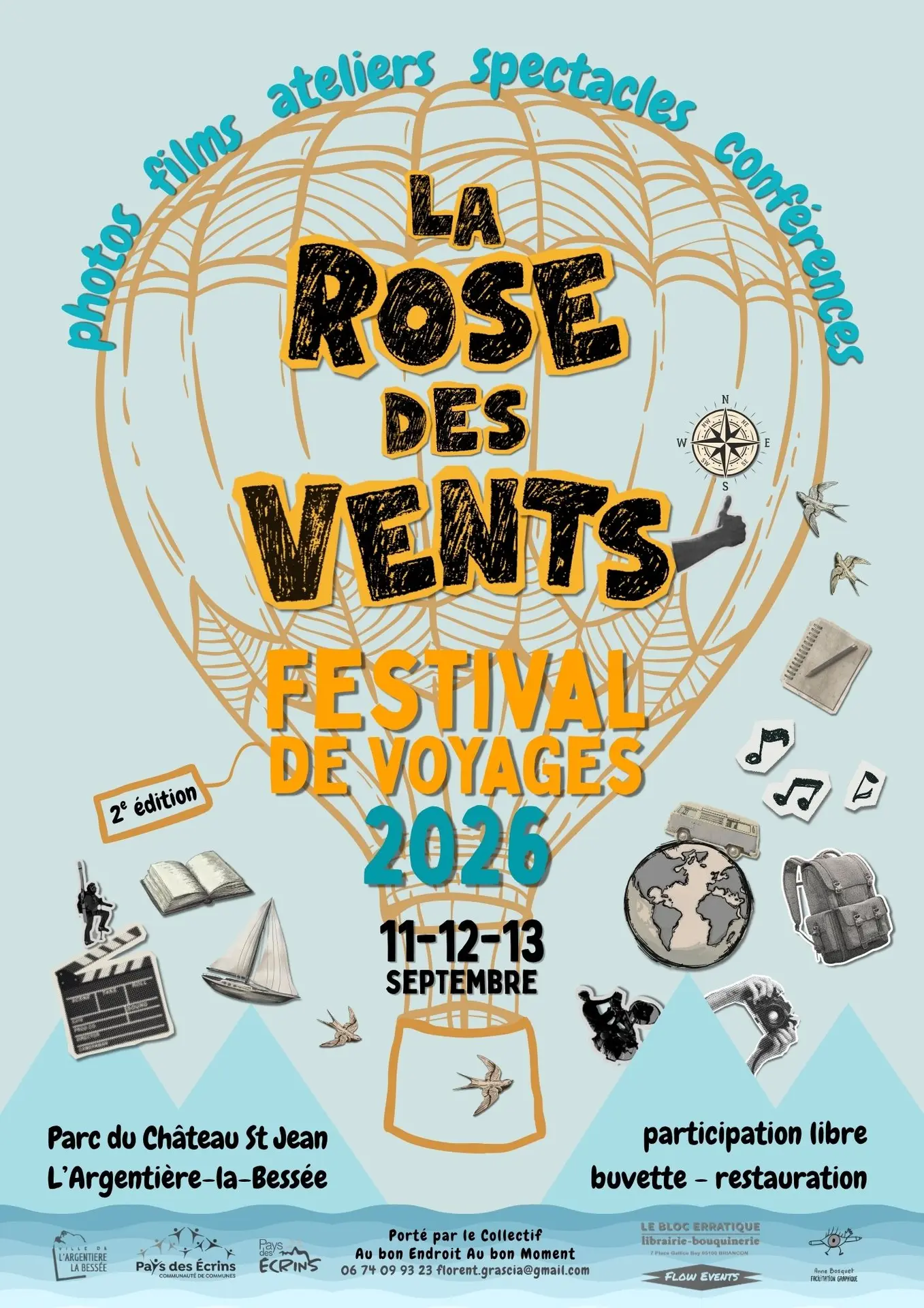 La Rose des Vents, Festival de Voyages 2026
