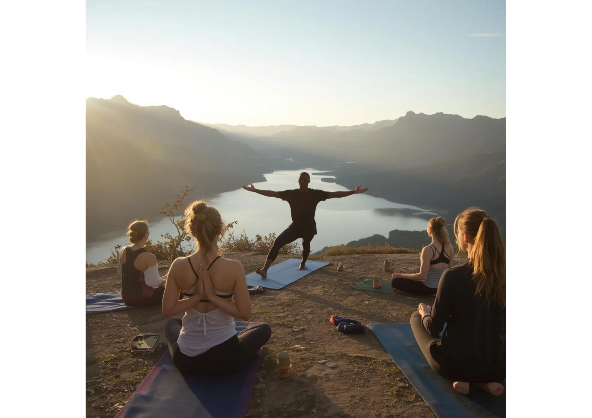 Yoga au sommet
