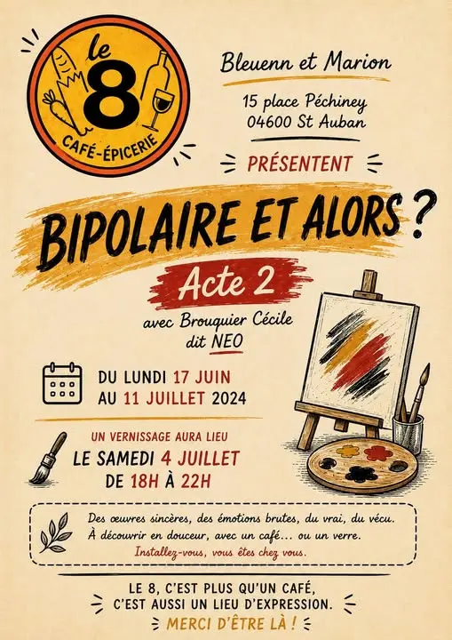 Exposition : Bipolaire et alors ? Acte 2