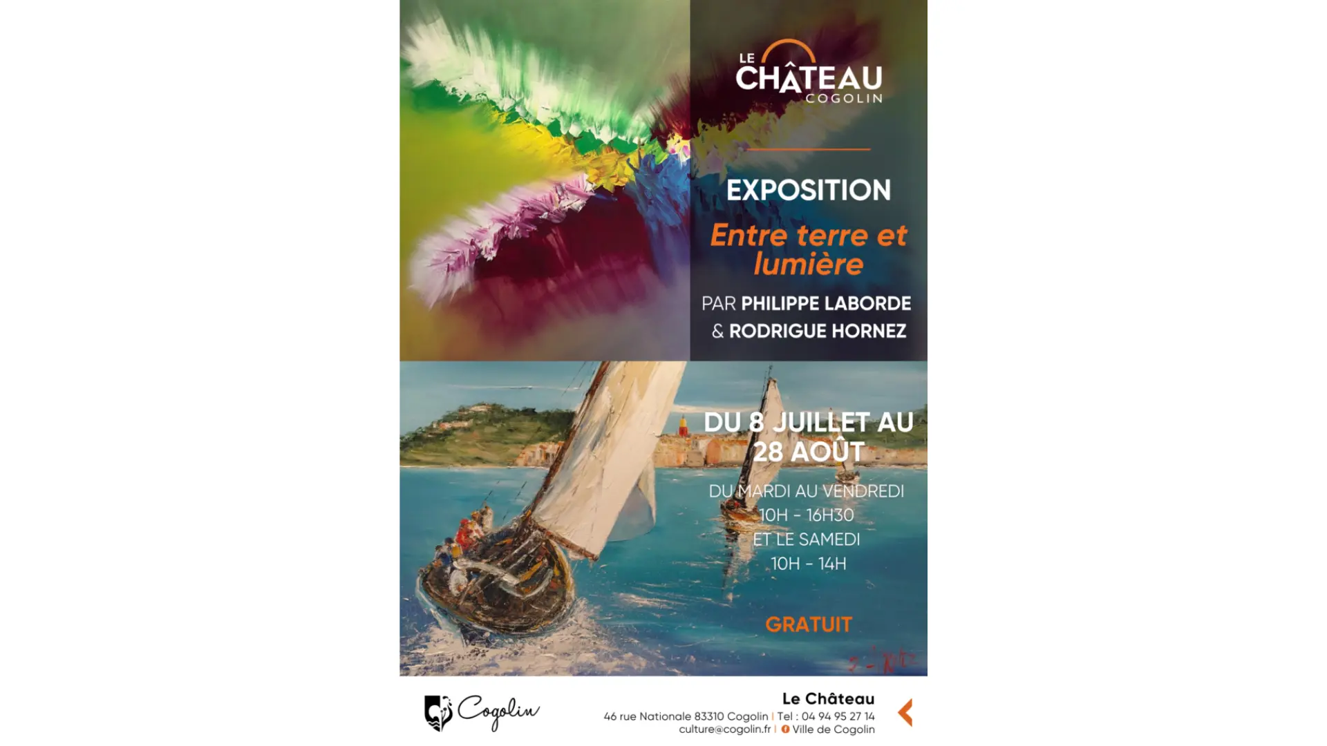 Exposition "Entre terre et lumière"