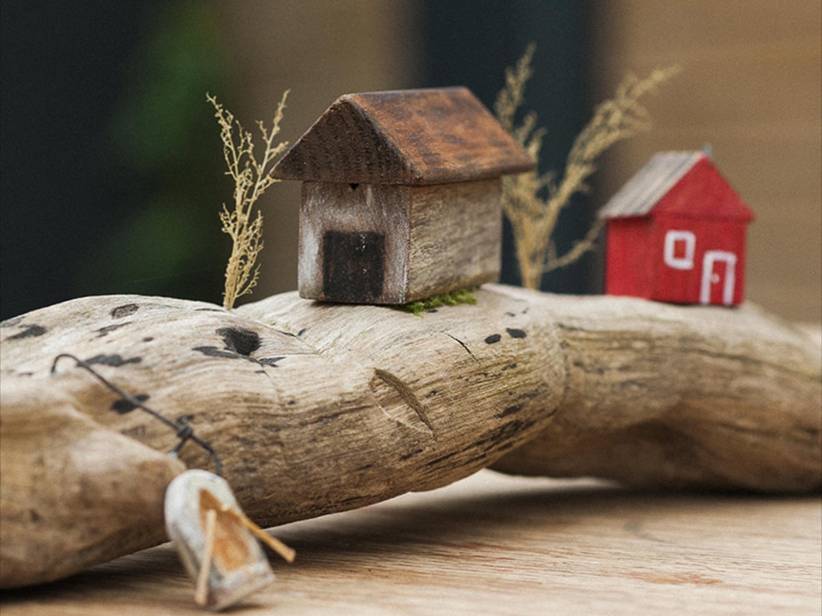 Atelier maquette diorama avec Déco palette