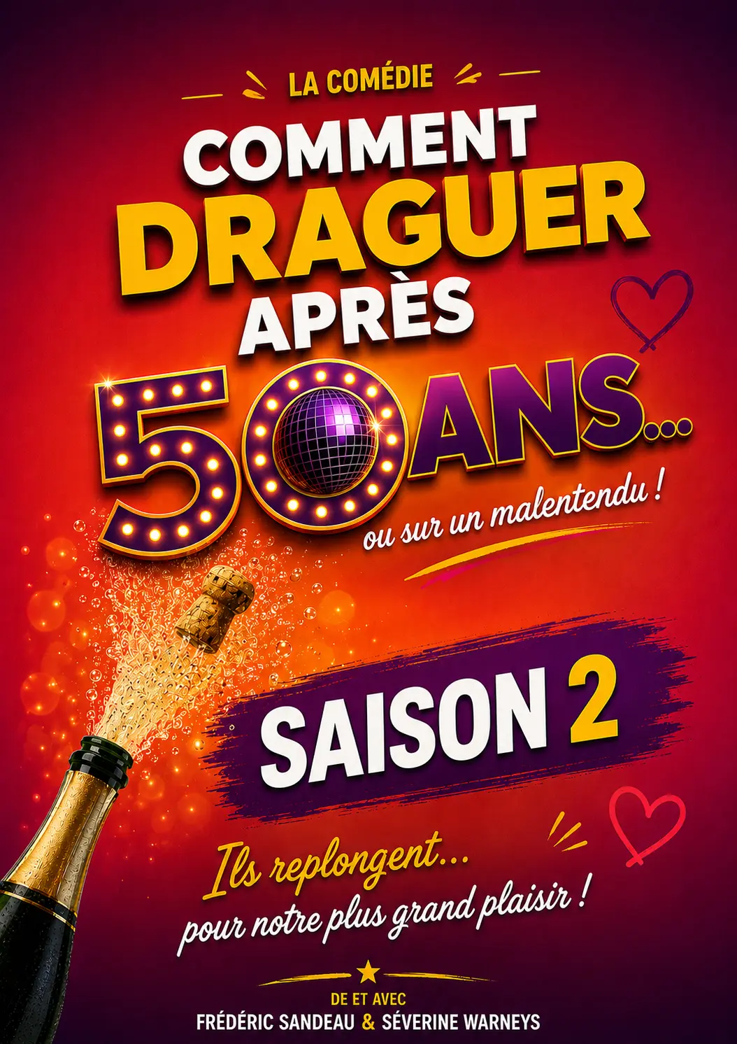 Spectacle - "Comment draguer après 50 ans" (Saison 2)