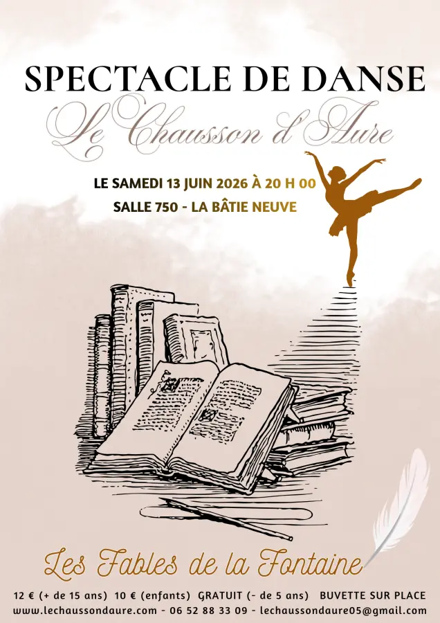 Spectacle de danse "Les fables de la fontaine"