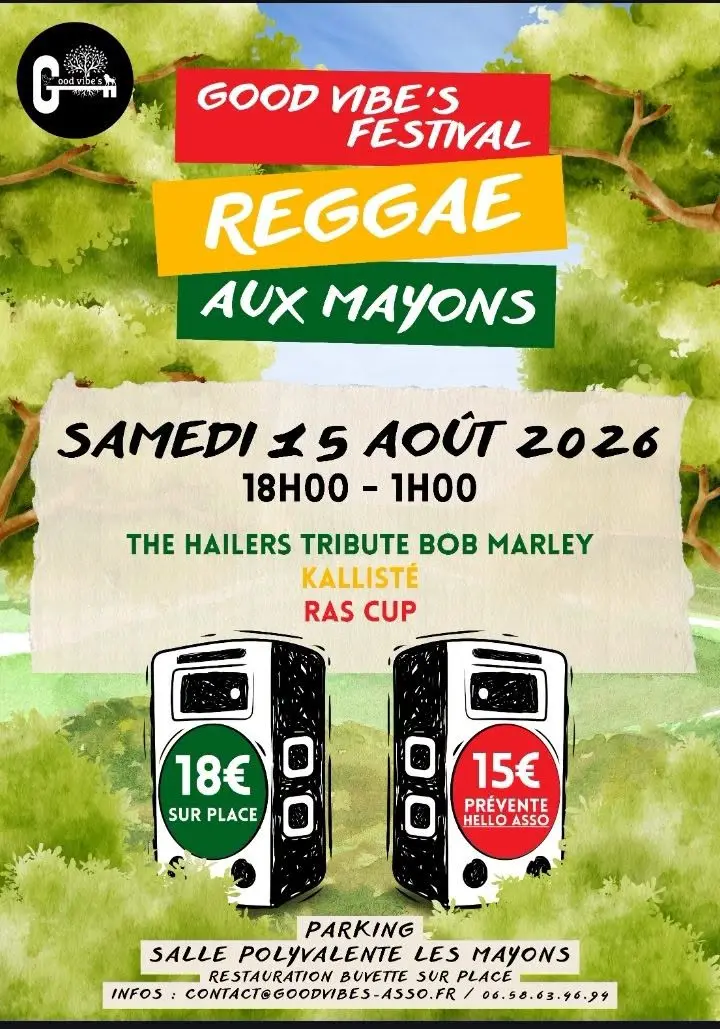 Goo vibe's festival Reggae aux Mayons