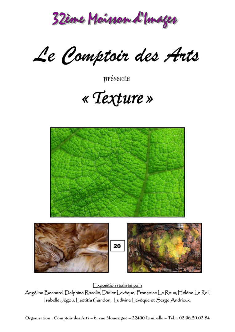 Exposition photos : « Texture »