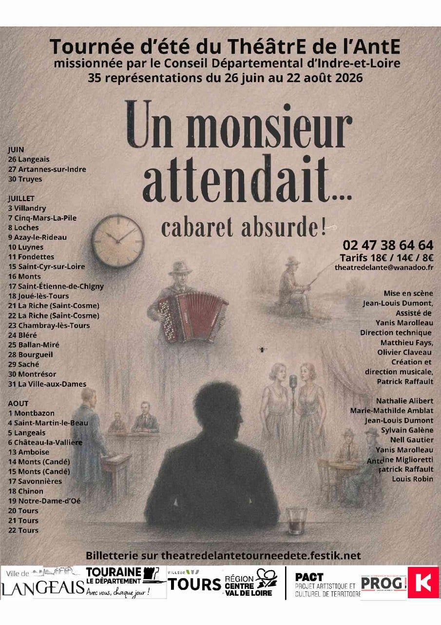 Théâtre de l'Ante "Un monsieur attendait .... cabaret absurde !"