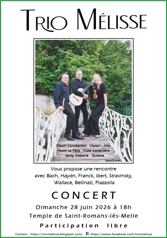 Concert du Trio Mélisse