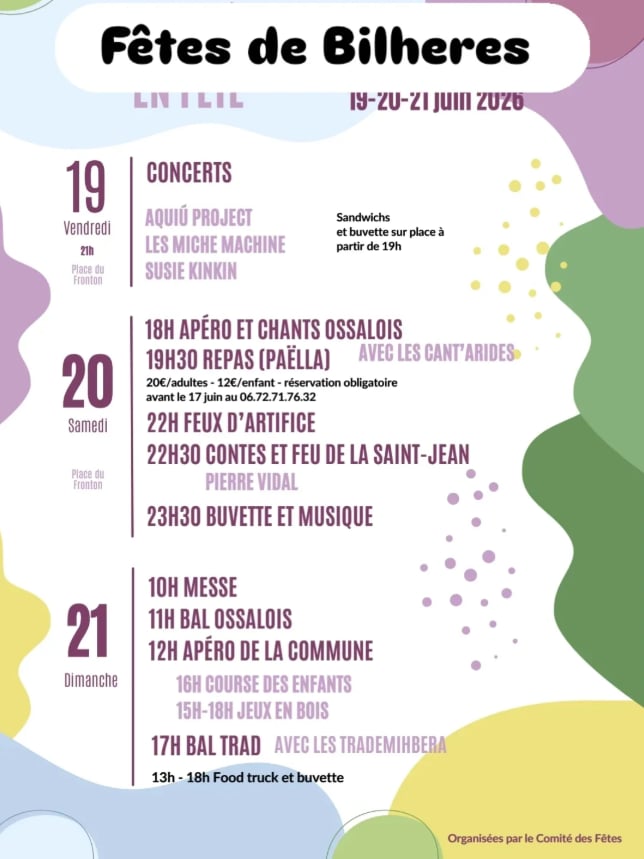 Bilhères en fêtes