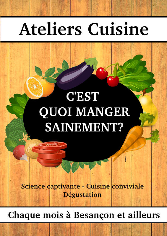 Ateliers cuisine-santé: "C'est quoi manger sainement ?"