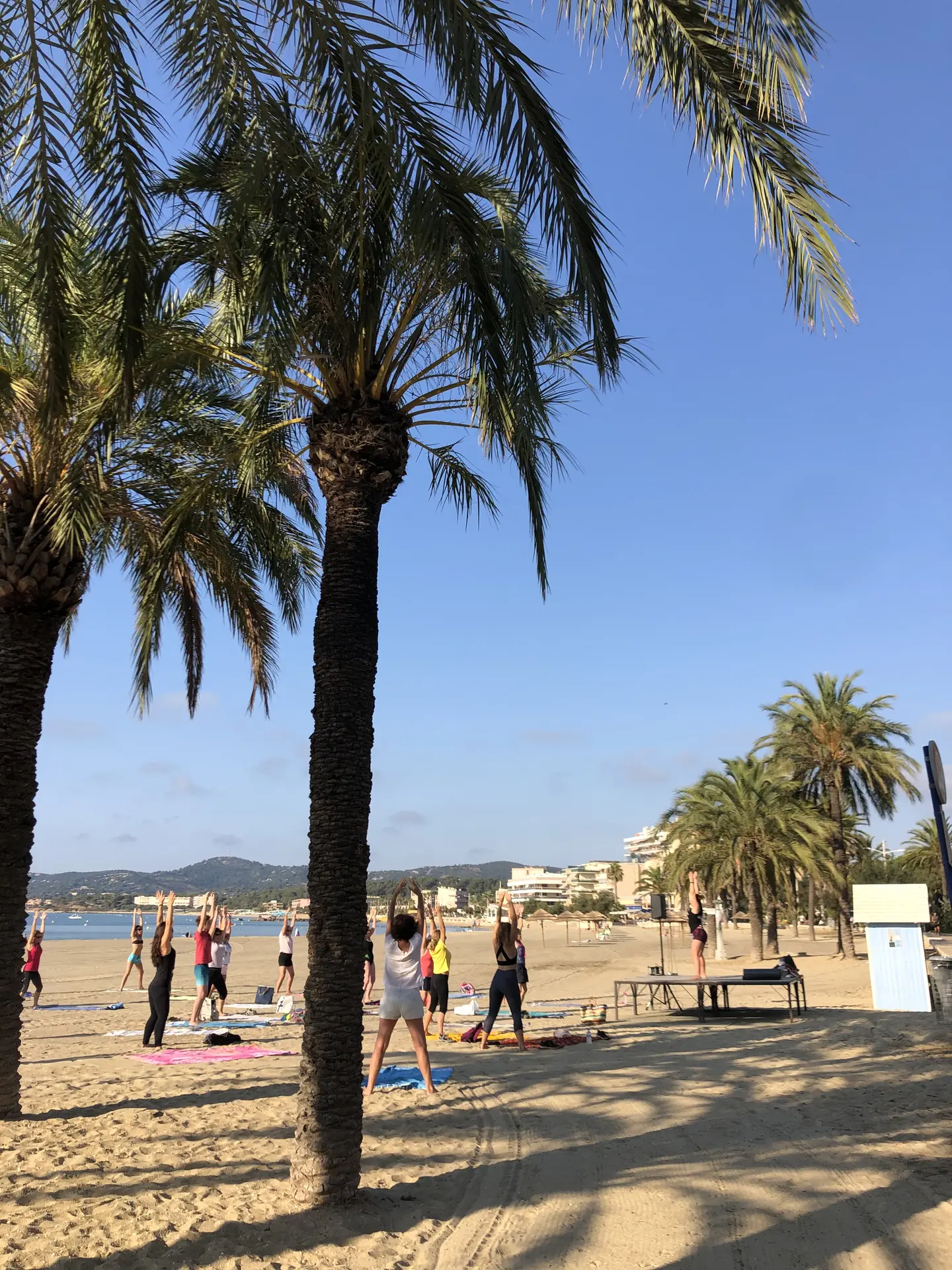 Zumba douce plage de Cavalière