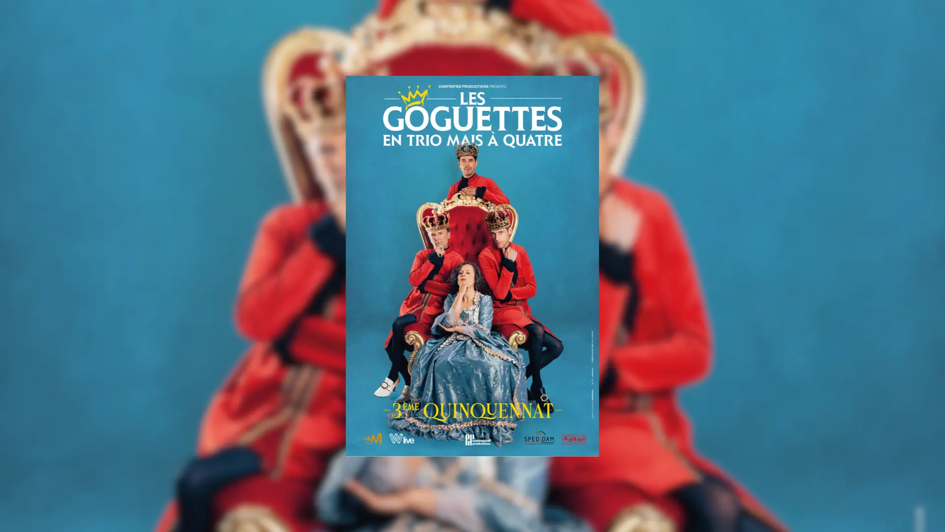 Théatre Galli: Les Goguettes En trio mais à quatre | Troisième quinquennat