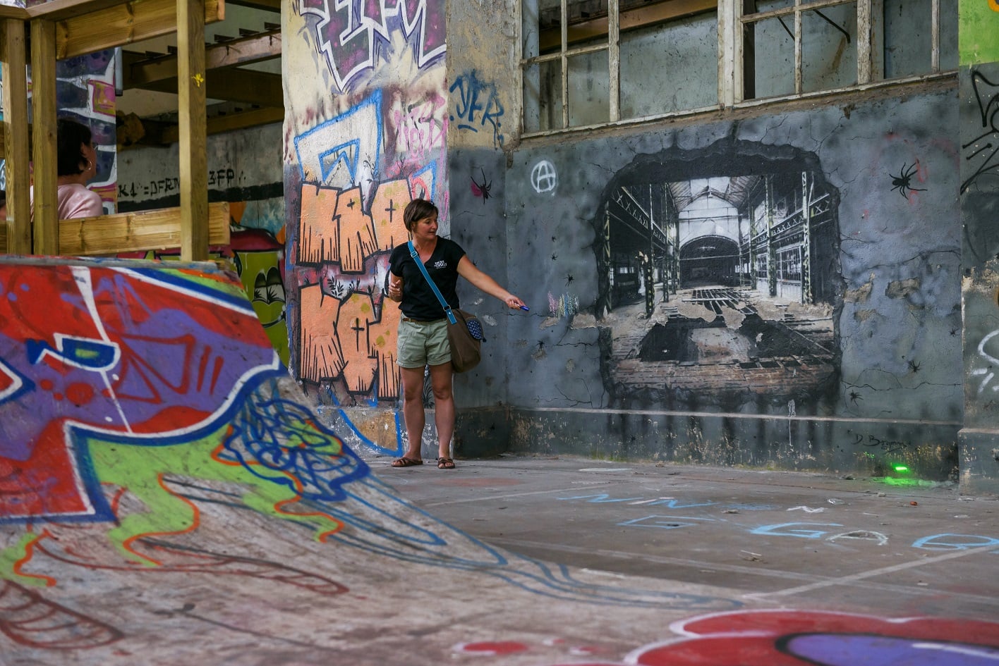 Street art et graffitis à Uzerche