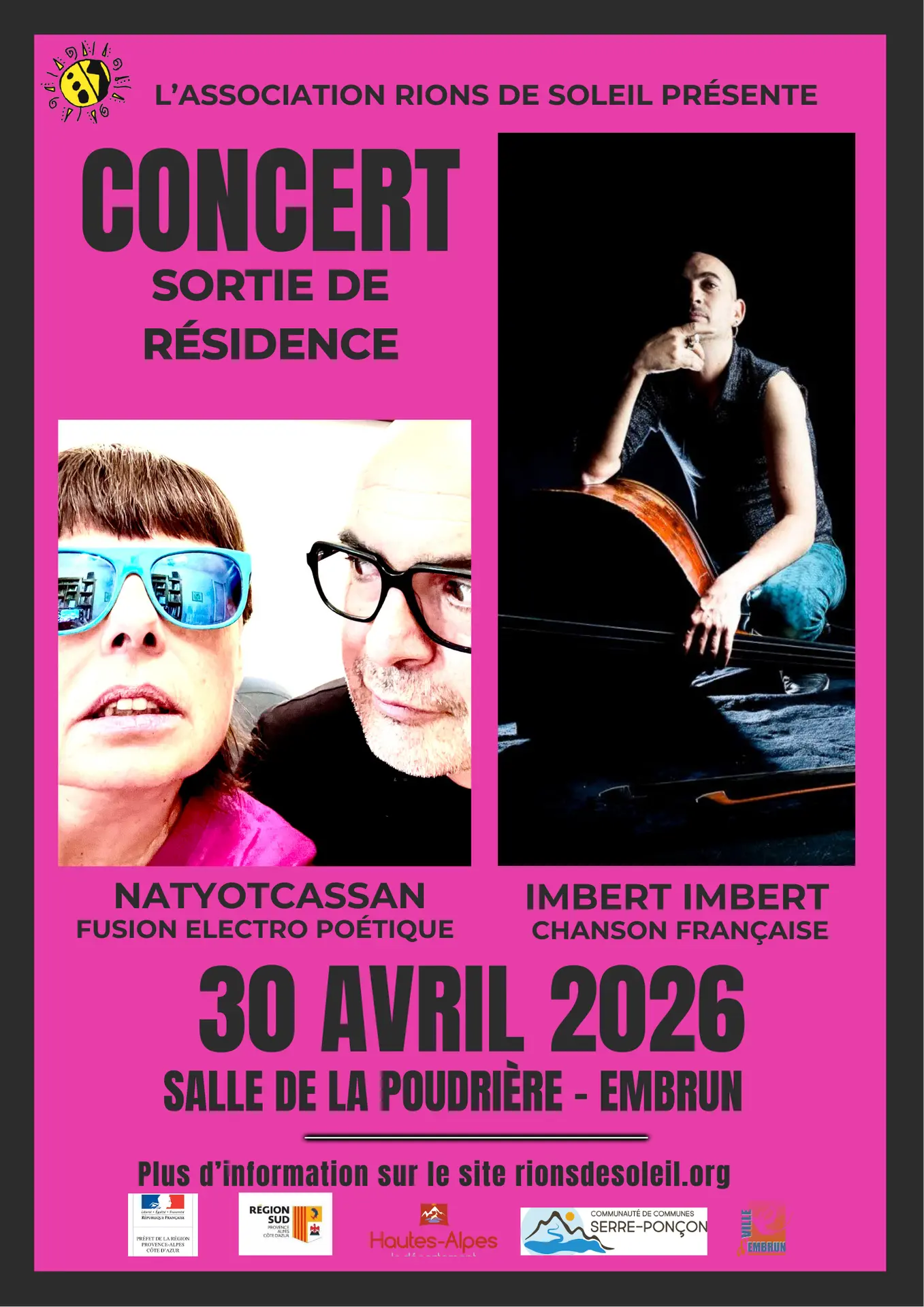 Concert Imbert Imbert et Natyotcassan