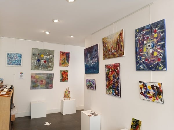 Exposition de peintures de M. Gennaro